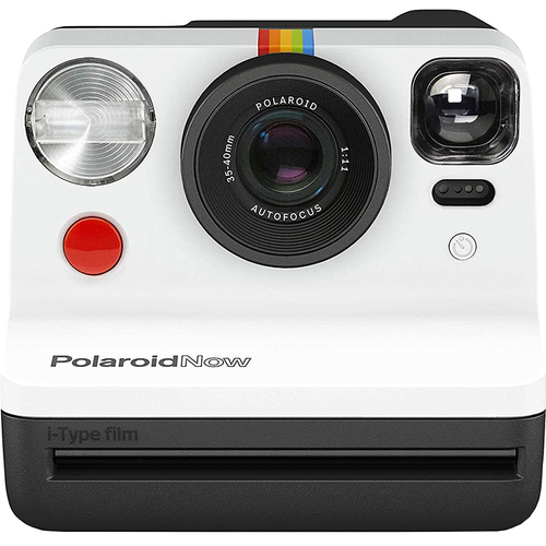 Polaroid Originals NOW i-Type Instant Camera - Black and White (PRD9059) - Open Box