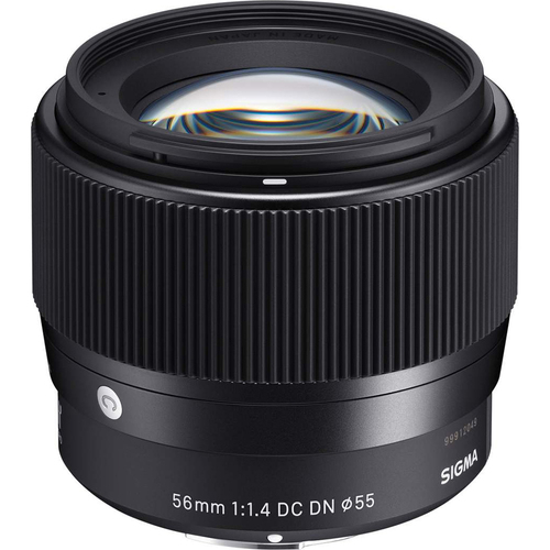 Sigma 56mm F1.4 DC DN C Contemporary Lens for Sony E-Mount (351965) - Open Box