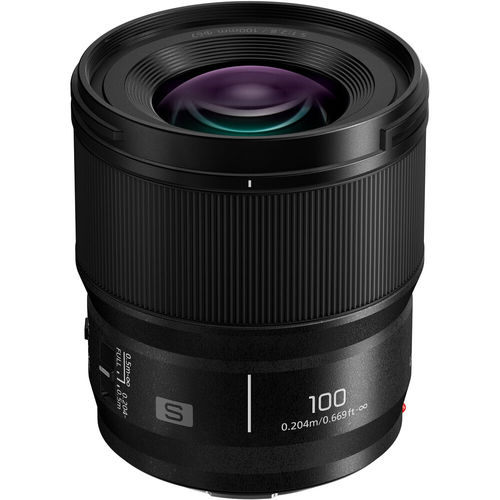 Panasonic LUMIX S 100mm F2.8 Macro Lens for Full Frame Cameras - S-E100