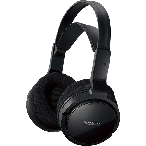 Sony MDRRF912RK Wireless Stereo Home Theater Headphones, Black (Factory Refurbished)