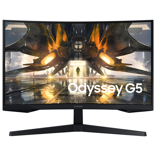 Samsung Odyssey G55A 32` Curved WQHD FreeSync 165Hz 1ms Gaming Monitor