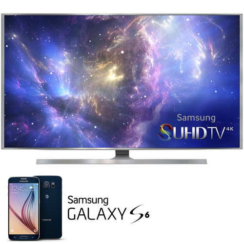 Samsung UN65JS8500 - 65` 4K 120hz Ultra SUHD Smart 3D LED TV + Free Galaxy S6 Redemption