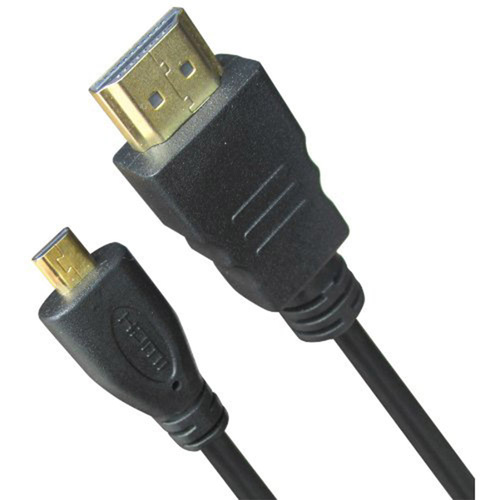 High Speed 6 Feet Micro-HDMI to HDMI A/V Cable (GENMIHDMI)