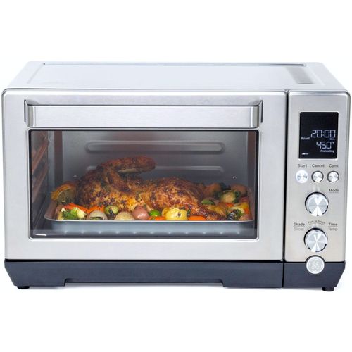 GE Quartz Convection Toaster Oven, Stainless Steel (Refurbished)
