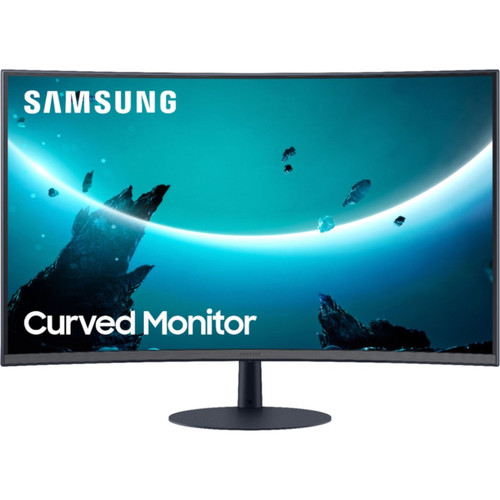 Samsung T55 Series 27` LED 1000R Curved FHD FreeSync Monitor with Speakers - Refurbished