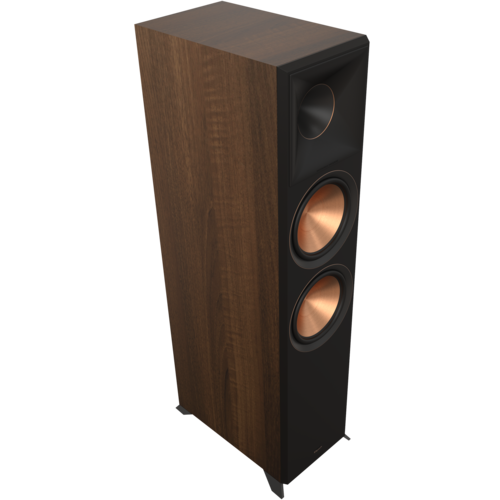 Klipsch RP-8000F II High-Resolution Floorstanding Speaker with Enhanced Bass, Walnut
