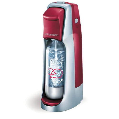 SodaStream Fountain Jet Sparkling Water Maker Starter Kit Red 